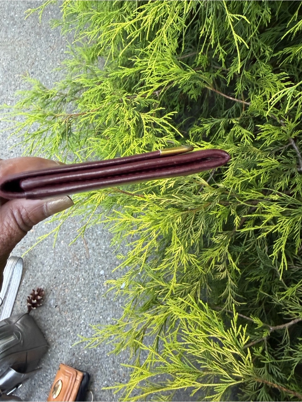 Cartier Must de Cartier Burgundy Leather Coin Purse Wallet Vintage - Picture 5 of 7